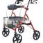 china custom outdoor 500 LBS 4 wheels disabled rehabilitation forearm rollator walker for elderly people