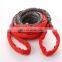 High tensile nylon car tow rope double braided recovery rope for towing 5m  6ton/12ton/18ton