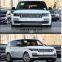 Новая модель LED-фары для Range Rover Vogue L405, оригинальная сборка, британская спецификация, правый руль (RHD). Апгрейд LED-фары