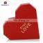 Coated Paper Type and Paper Material heart shape empty customized gift box