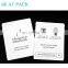 Custom printed 3 side seal aluminum foil hanging ear coffee packaging bag dripping coffee packing bag