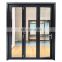 Hot sale latest design modern house  aluminium glass folding door