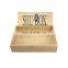 Handmade Custom Rectangle Wooden Shoe Box For Sale