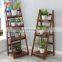 Flower display shelf solid wood foldable Plant Stand