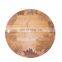 Laser printing Bamboo cutting board kitchen Round Serving Board tray plate