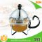 glass tea pot , Tea brewer ,Stainless steel tea maker,Japanese design