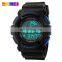 SKMEI 1116 Fashion & Casual Digital Male Sport Quartz Wristwatch Multifunction Pedometer Fitness Men's watches