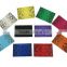 Pink Color Python Snake Skin Leather Credit Card Holder Purse Wallet