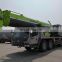 ZOOMLION 150t truck crane ZTC1500 mobile crane with 5-axle chassis & 7-section 72m main boom
