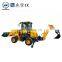 Hengwang railway construction small loader machine cheap HW10-20 traktor backhoe and loader