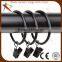 Window curtain ring clips metal curtain drapery ring clips