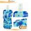 plastic water bottle with logo designed