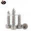 Factory direct sales stainless steel self-drilling hexagon socket head  screws