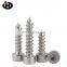 Selected stainless steel self-drilling hexagon socket head  screws Self-tapping screws