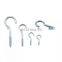 JRSGS Factory Supply Stainless Steel 304/316 Steel Electric Galvanized Open Eye Hook Screw