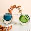 murano glass decoration Colorful Wedding Centerpiece modern luxury handmade blown crystal small glass vase
