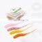 JOHNCOO 50pcs Rock 40mm 0.34g Silicone Bass Rockfish Plastic Fishing Lures