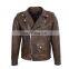 Hot Selling Breathable Windproof 100% Leather Motorbike Racing Jacket For Men