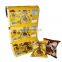 Automatic machine flexible popcorn roll film food grade rice krispies packaging sachets bags aluminum foil packaging for popcorn