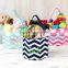 Hot Sell Chevron Monogrammed Basket Tote