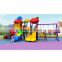 Kindergarten kids slides outdoor plastic playground equipment playground(old)