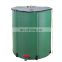 1000 litres large Collapsible rain catcher rainwater liquid water container storage tanks with tap spigot kits