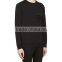 2016 OEM Custom Mens Black Zip Pocket Pullover Sweatshirts