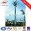 Power Line Electric Pole Galvanized Steel Street Pole for 30kv Lines