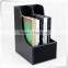 Luxury multifunctional black file holder