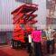 Newly hot sale and high effciency electric mobile scissor mechanism platform lift 10m/1000kg