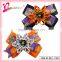 Festival hair accessories wholesale cat ribbon decoration halloween bow hair clip (XH11-7303-2)