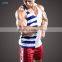 New high quality cheap sexy custom gym stringer vest for men