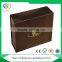 OEM/ ODM CMYK/Pantone Color eco-friendly material black packaging box