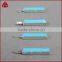 New arrival fashion custom simple turquoise stone bar necklace