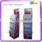 Supermarket Promotion Floor Display corrugated Shelf Stand