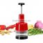 S/S+ABS+PS+PP 26*9.2*9.2 Plastic kitchen accessories new best carrot chopper/small tomato paste machine/ginger onion chopper