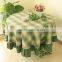 100% Polyester TC CVC WATER RESISTANT Table Cloth for round table