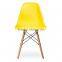 Wholesale High Quality Wood Legs PP Plastic Children Chair/ Plastic EMES Kindergarten Chair