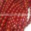 Natural Red Carnelian Beads Gemstones Red Agate Faceted Rice Beads 8*12mm