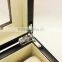 Custom printing lables 10 slots wood watch storage boxes with window