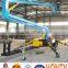 china jack hydraulic drives telescopic construction lifting equipment 10-18 M Trailer articulated boom lift