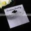 Best quality top sell pvc earring card