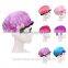 Promotional Purple Color Customized Shower Cap