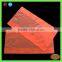 LDPE plastic heat sealing bag with side gusset / custom printing flat bag