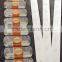 Supermarket plastic hanging display strip