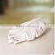 Set of 3 modern brief abstract china ceramic white tall vase for hotel decor