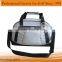 Black and White PU Golf Boston Bag
