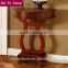 Wooden flower stand supporter for storage and for living room corner furniture S-216