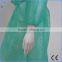 100pcs per bag medical PP non woven disposable gown hospital
