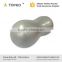 TOPKO wholesale fitness gym power massage yoga oval eco friendly PVC anti-burst peanut ball